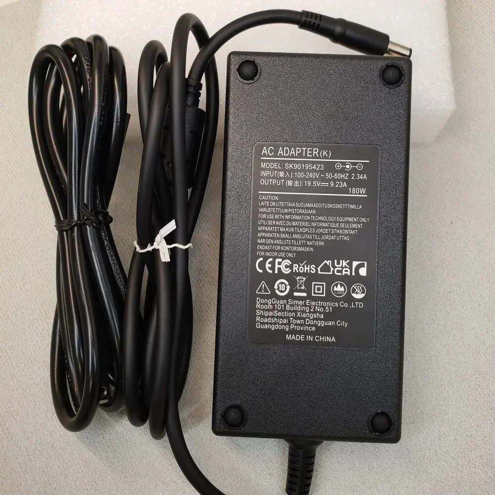 180W Laptop AC Adapter Power Supply Model SK90195423. DongGuan Simer Electronics